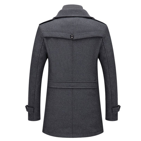 Cappotto a Doppio Strato Uomo
