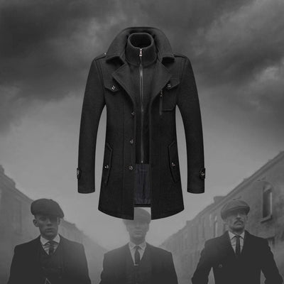 Cappotto a Doppio Strato Uomo