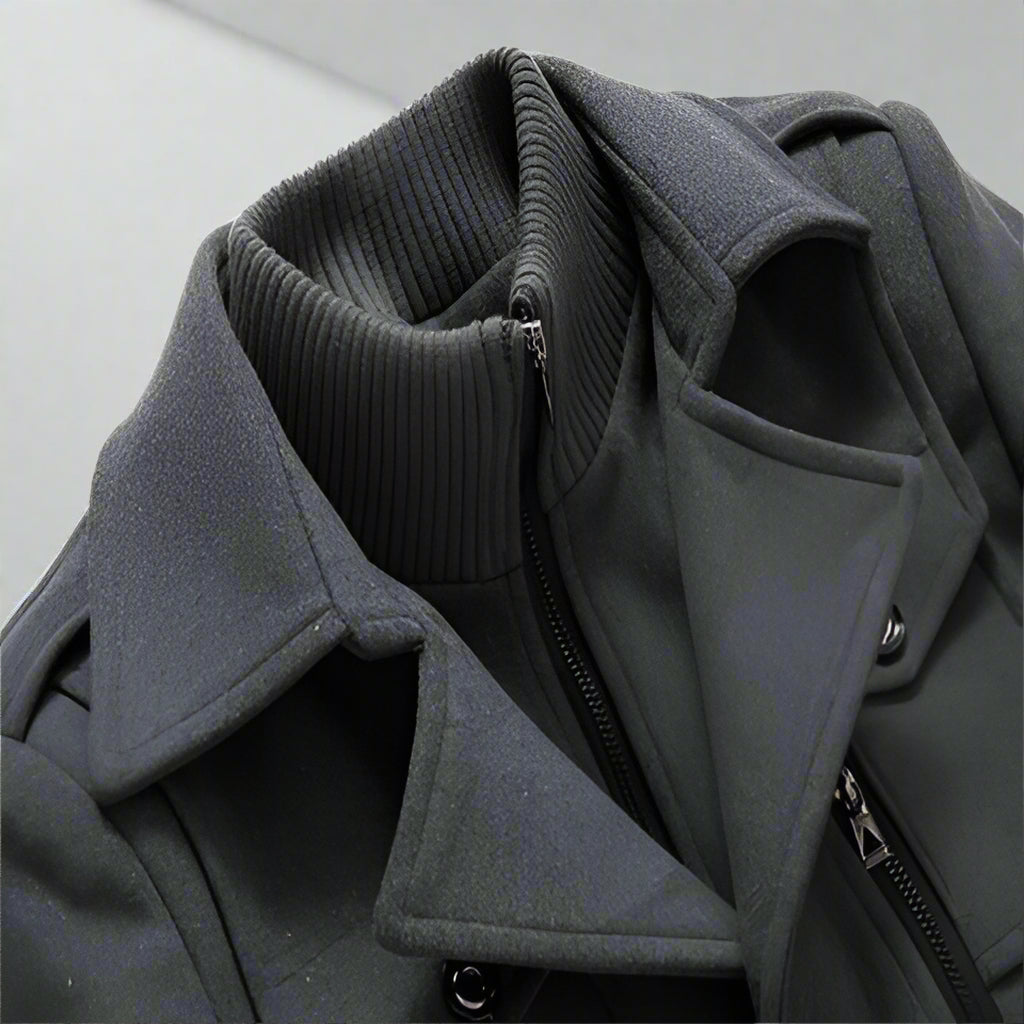 Cappotto a Doppio Strato Uomo