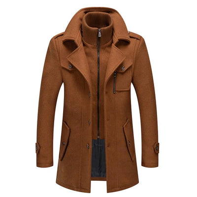 Cappotto a Doppio Strato Uomo