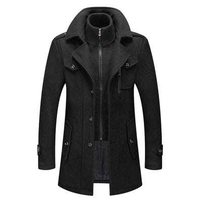 Cappotto a Doppio Strato Uomo