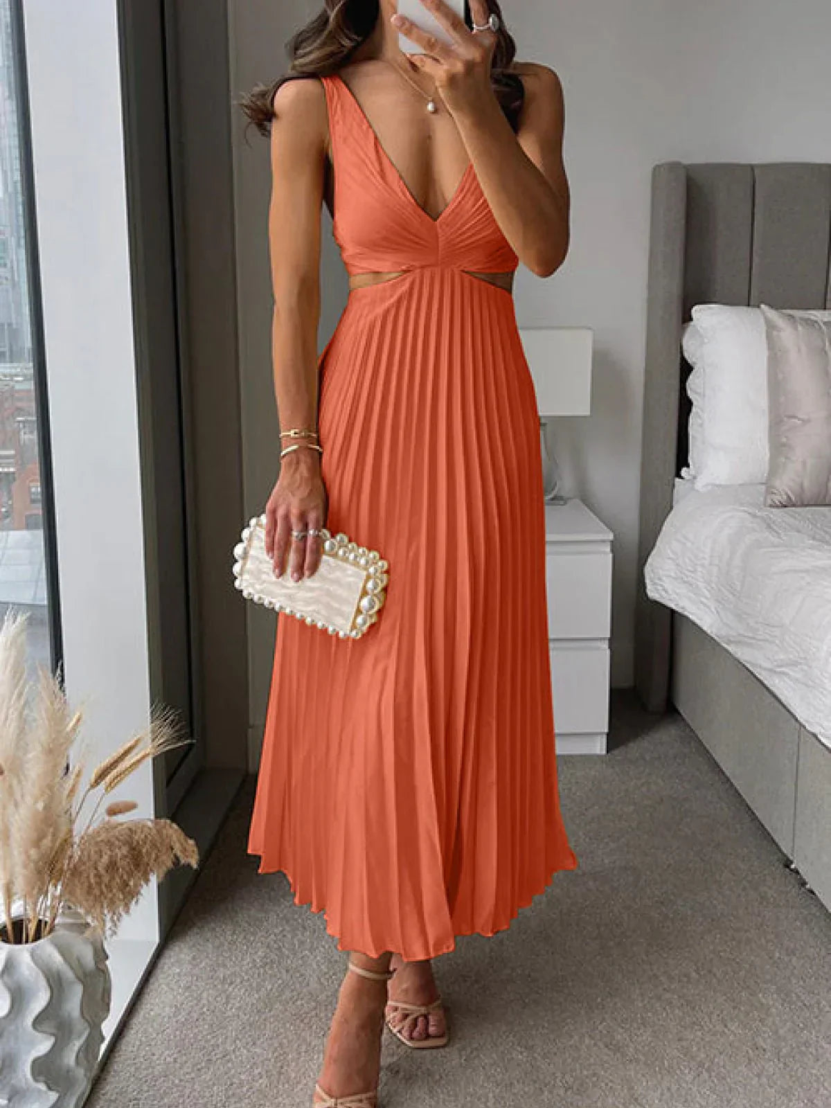 Abito Elegante in Raso Premium Donna