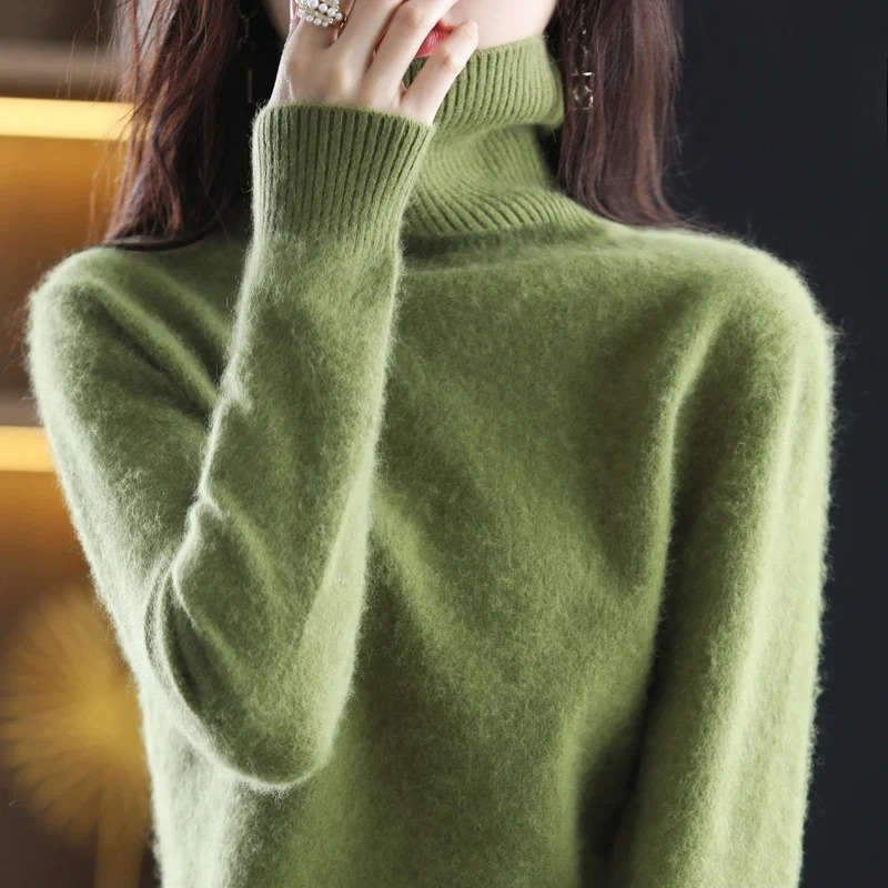 Maglione Dolcevita in Cashmere Donna