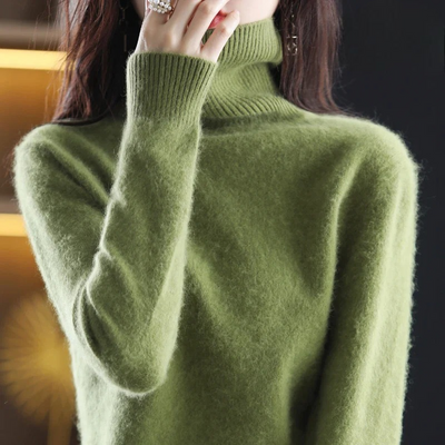 Maglione Dolcevita in Cashmere Donna