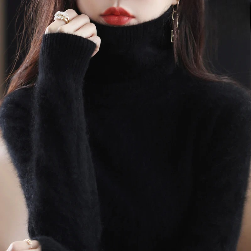 Maglione Dolcevita in Cashmere Donna