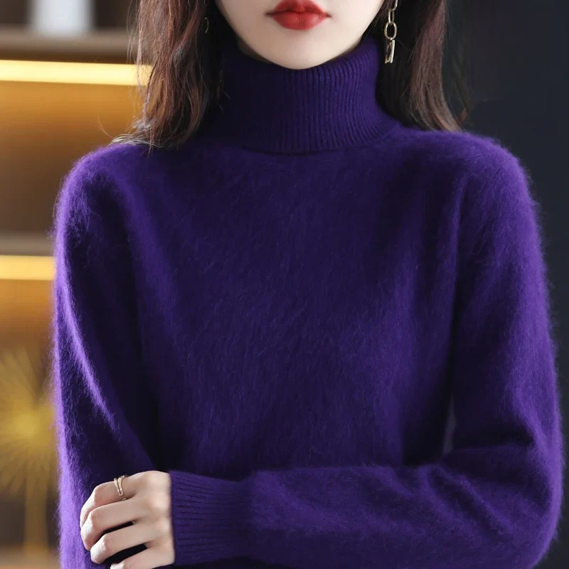 Maglione Dolcevita in Cashmere Donna