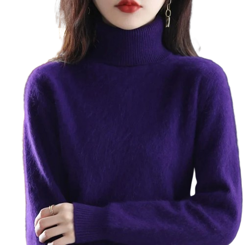 Maglione Dolcevita in Cashmere Donna