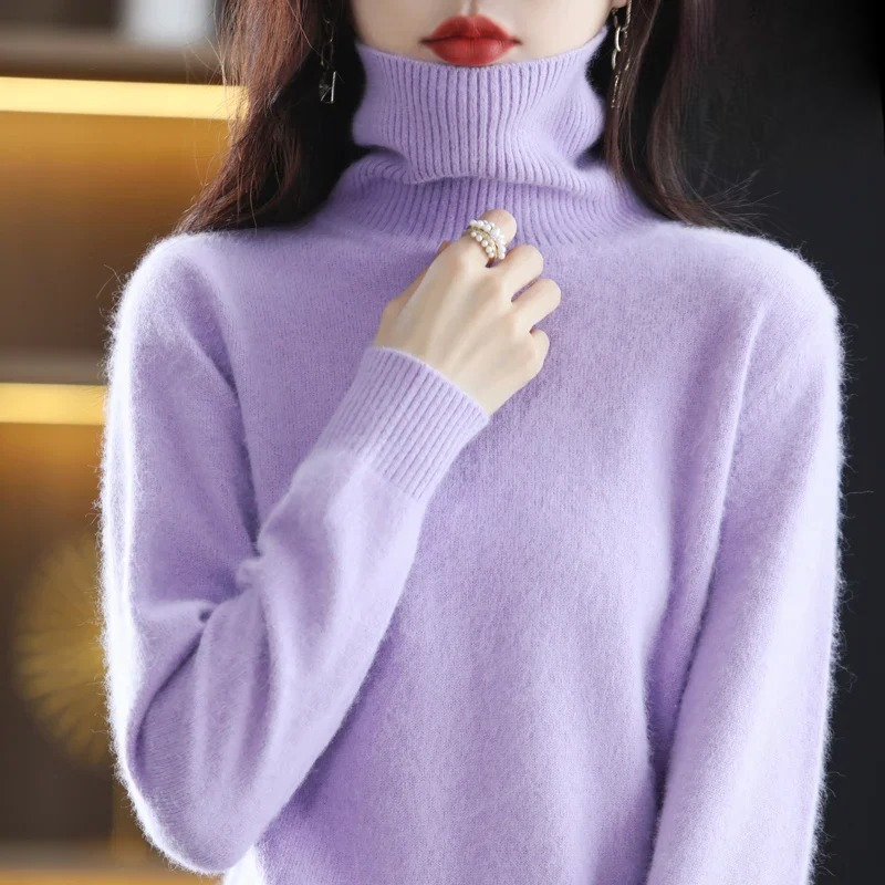 Maglione Dolcevita in Cashmere Donna