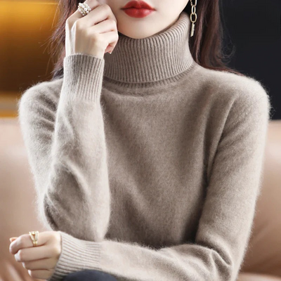 Maglione Dolcevita in Cashmere Donna