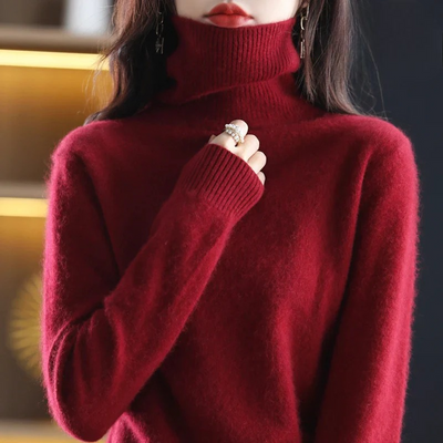 Maglione Dolcevita in Cashmere Donna