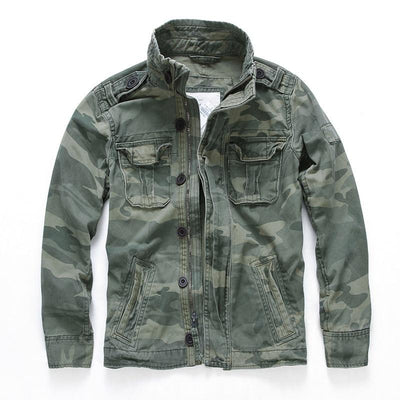 Giacca Militare Camouflage Uomo