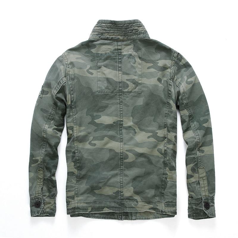 Giacca Militare Camouflage Uomo