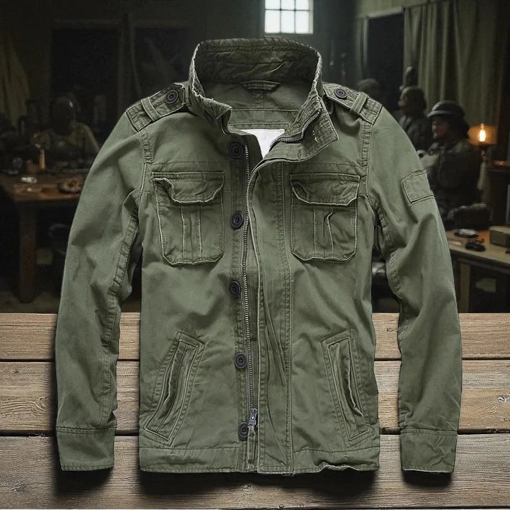 Giacca Militare Camouflage Uomo