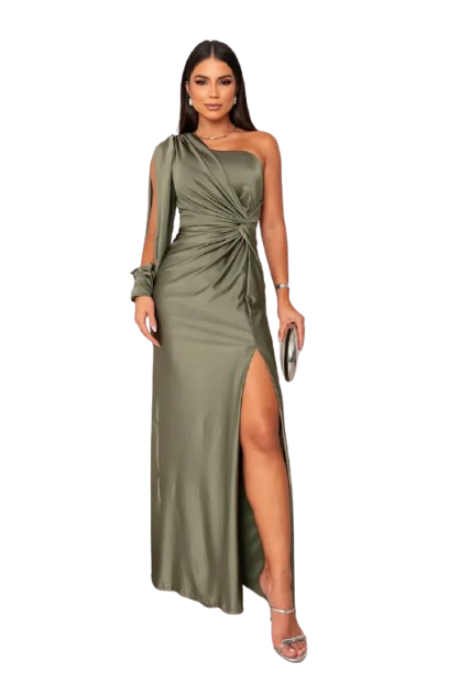 Vestito Silhouette Elegante Donna