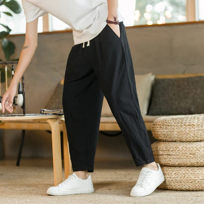 Pantaloni Estivi Uomo in Lino