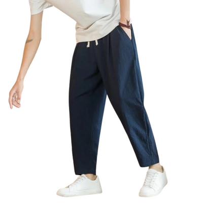 Pantaloni Estivi Uomo in Lino